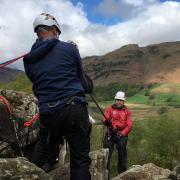 Abseil and lowering training