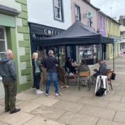 Coffee house to install outdoor seating area