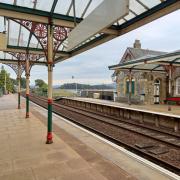 WINNER: Grange-over-Sands train station has been named the UK's best small station at the National Rail Awards   Picture: Northern