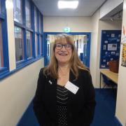 EMPLOY: Maria Appleton, Inspira Employment Engagement Coordinator in Barrow and South Lakes attending a Futures Friday event at Walney School