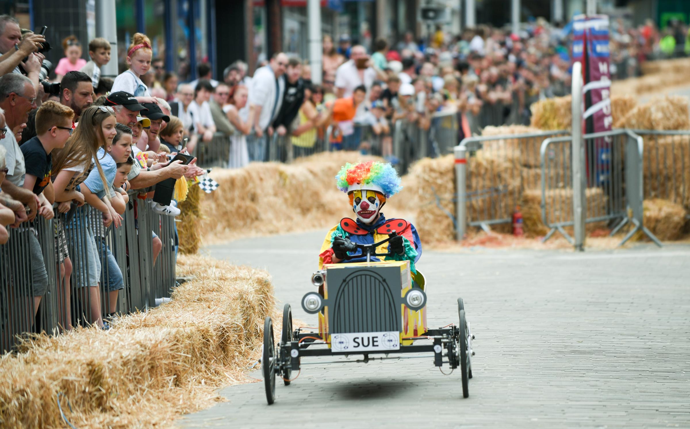 Barrow Bid’s Super Soapbox Challenge in the town centre (credit Lindsey Dickings Film and Photography)