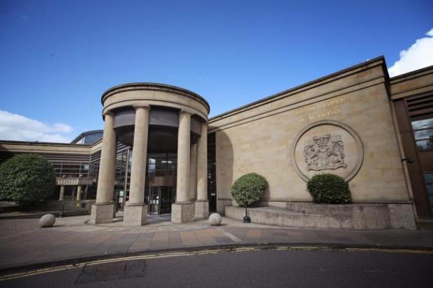 JAILED: Glasgow High Court where the case was heard