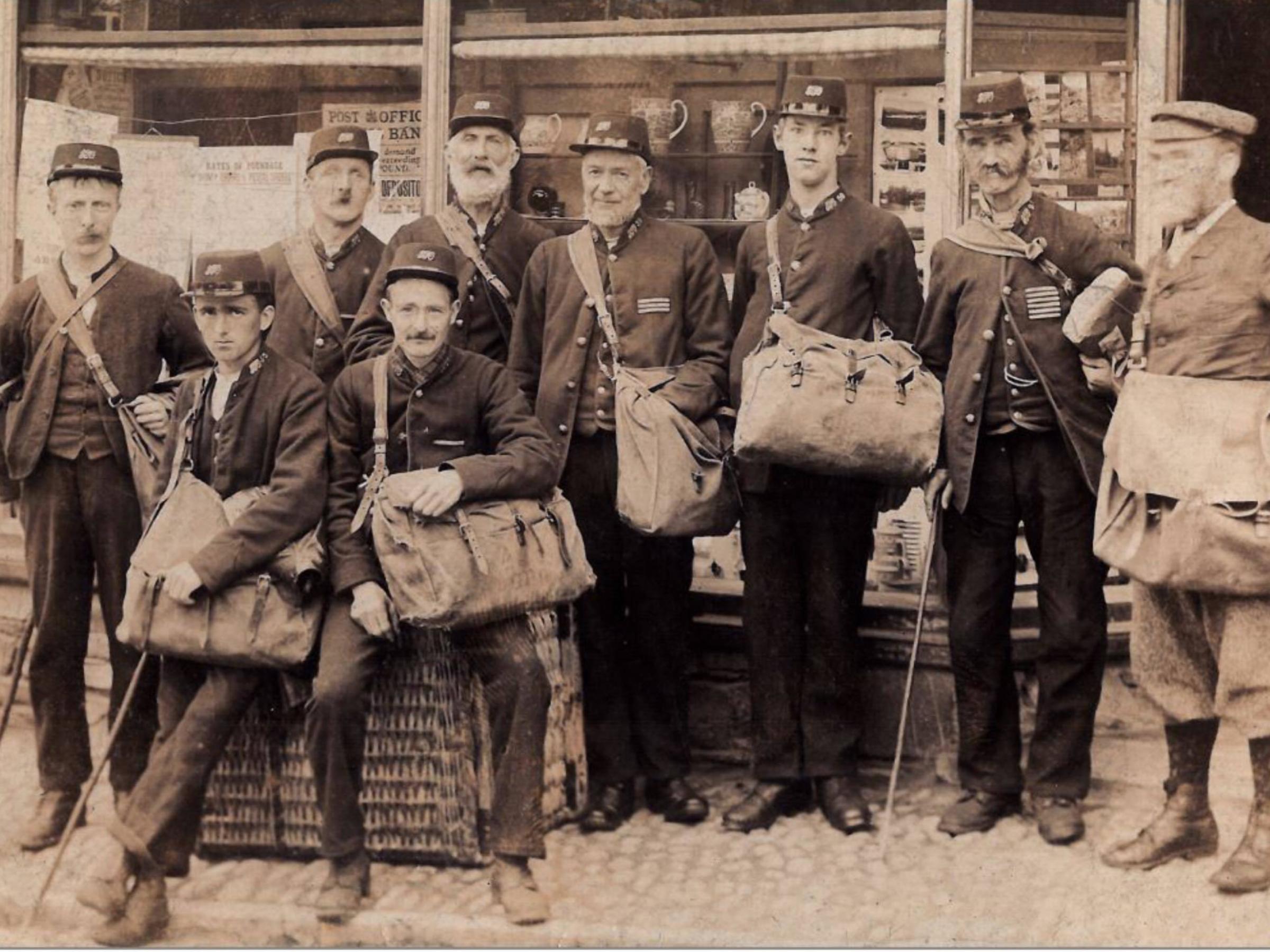 OLD: Broughton post office workers from around 150 years ago