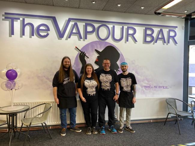 STAFF: The Vapour Bar in Millom
