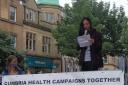 City centre rally calls for higher NHS pay rise