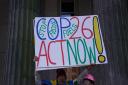 A COP26 protester (PA)