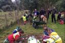 ENVIRONMENT: Lorton School pupils planting trees