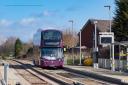 The guided busway in Leigh (Wigan Council)