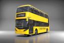 The new electric Bee Network buses ordered by Transport for Greater Manchester. Credit: Alexander Dennis.