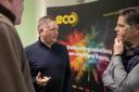 Left to right: Eddie Black, Managing Director of Eco Group and Dr Martin Valenti, from South of Scotland Enterprise