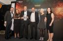 The team at CCL Solutions with their award