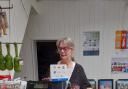OPEN: Barbara Cairnes behind the till at the new Eco Shop in Scott Street