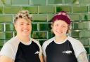 EXCITED: Becks Newton (left) and Scarlett Meyer have moved their business into a new home