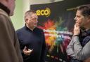 Left to right: Eddie Black, Managing Director of Eco Group and Dr Martin Valenti, from South of Scotland Enterprise
