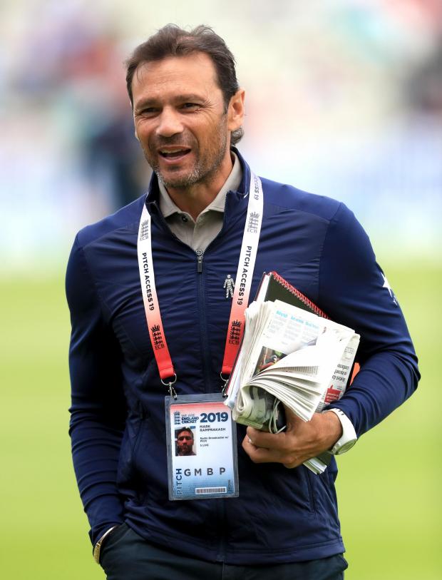 In Cumbria: Former England Cricket player Mark Ramprakash during day one of the Ashes Test match at Edgbaston. Credit:PA