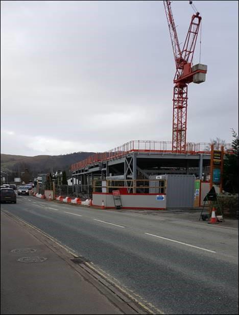 In Cumbria: CONSTRUCT: The construction site in Keswick