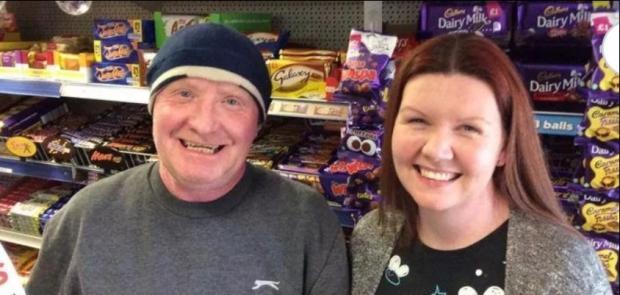In Cumbria: TRADING: Caroline and Stuart have operated Early News for seven and a half years 