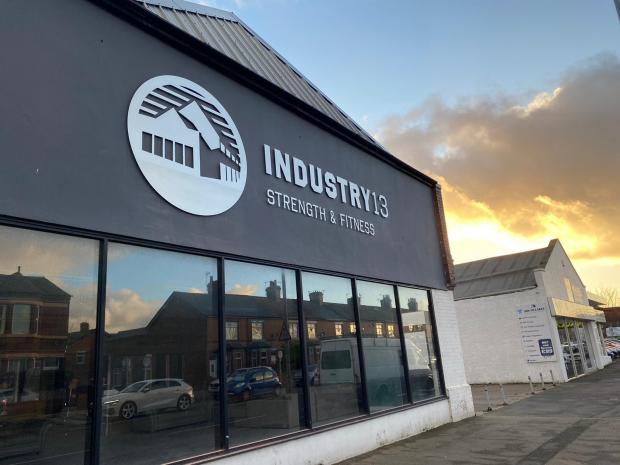 In Cumbria: GYM: Industry13 has been open just over a year and has proved popular with the community