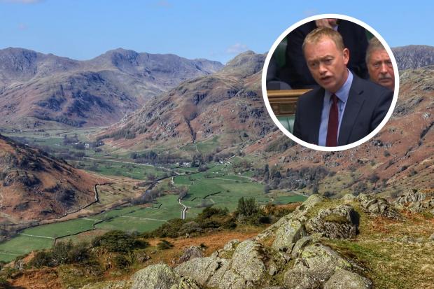 Tim Farron has reflected on a 'large increase' in planning control breaches related to holiday lets in the Lake District. Langdale valley picture: Bill Patten