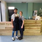 Owners of Industry Kitchen Mohammed Ali and Ellie Nicholson
