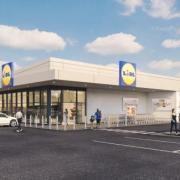 The proposed Lidl store on Warwick Road