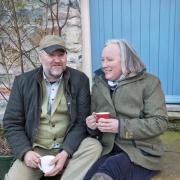 Simon Bland and Jane Barker of Dalefoot Composts and Barker and Bland