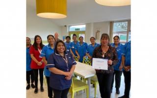 CNTW received the NHS Pastoral Quality Award for the support they provide to new nurses