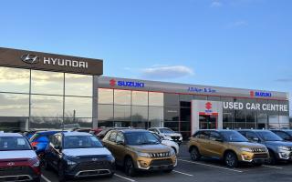 The Hyundai and Suzuki franchises at at Dunmail Park in Workington