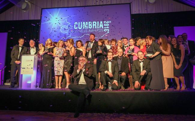 The winners at the Cumbria Family Business Awards 2018